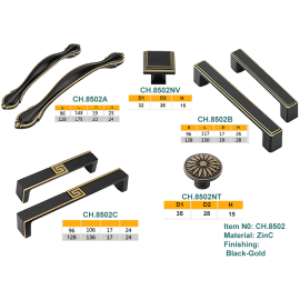 TAY NẮM TỦ CH8502